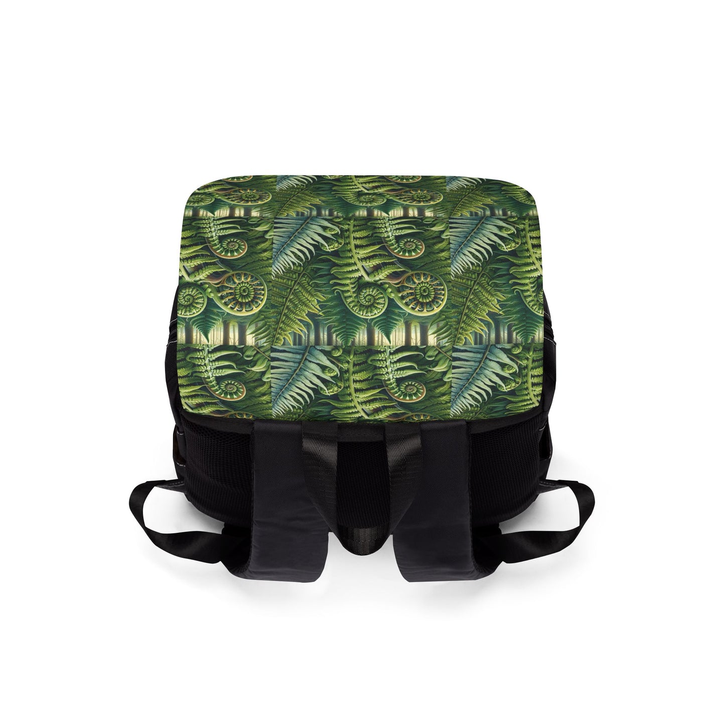 Fern Leaves Shoulder Backpack - Stylish, Versatile, Perfect for Everyday Use