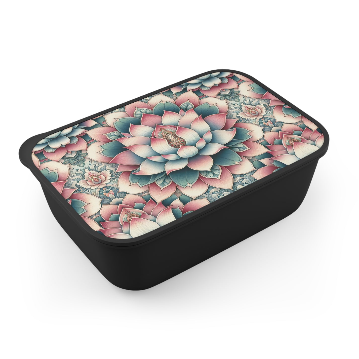 Bento Box - Lotus flower design