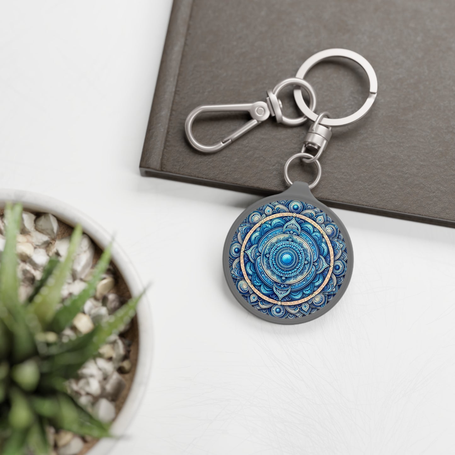 Keyring Tag - Throat Chakra