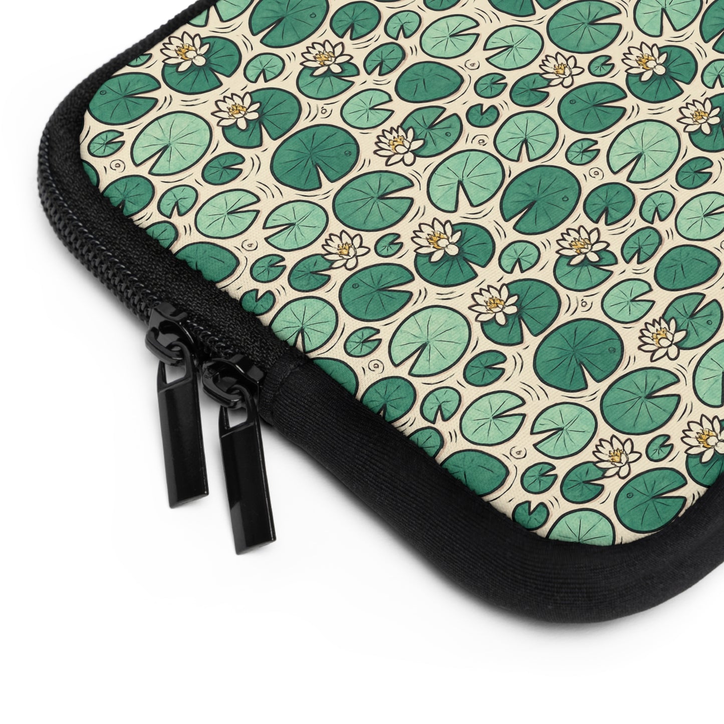 Laptop Sleeve: Lily Pad Design