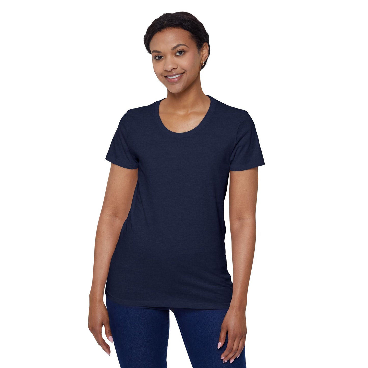 Women’s Organic Short Sleeve T-Shirt with Mystic Sunrise Design