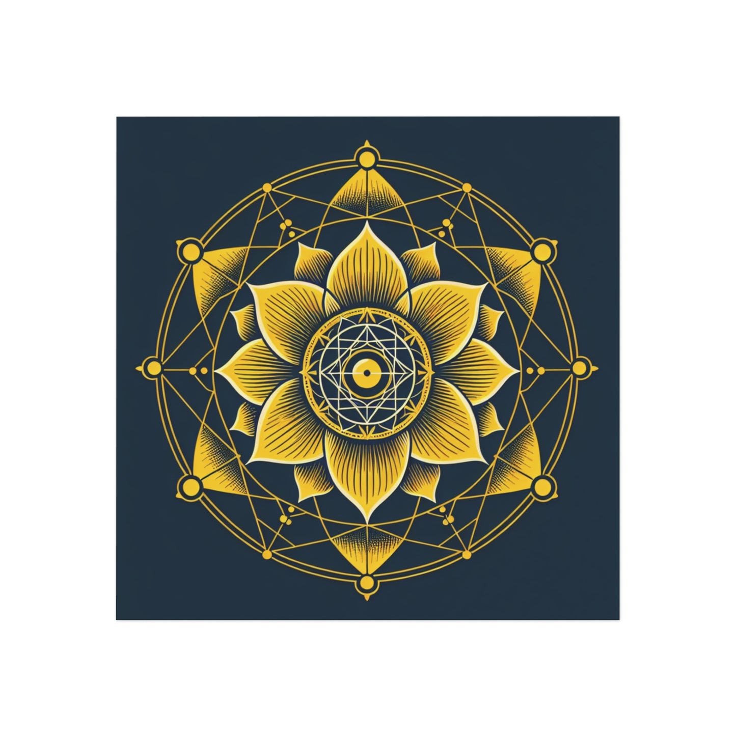 Square Magnet - solar plexus chakra