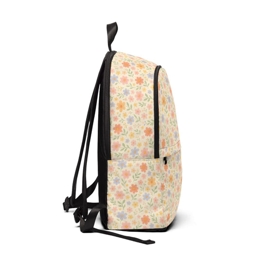 Fabric Backpack Floral Dainty Design