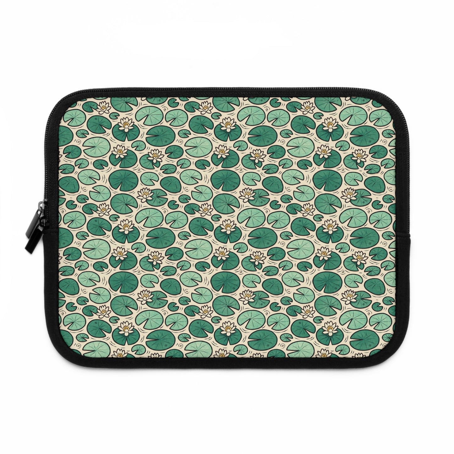 Laptop Sleeve: Lily Pad Design