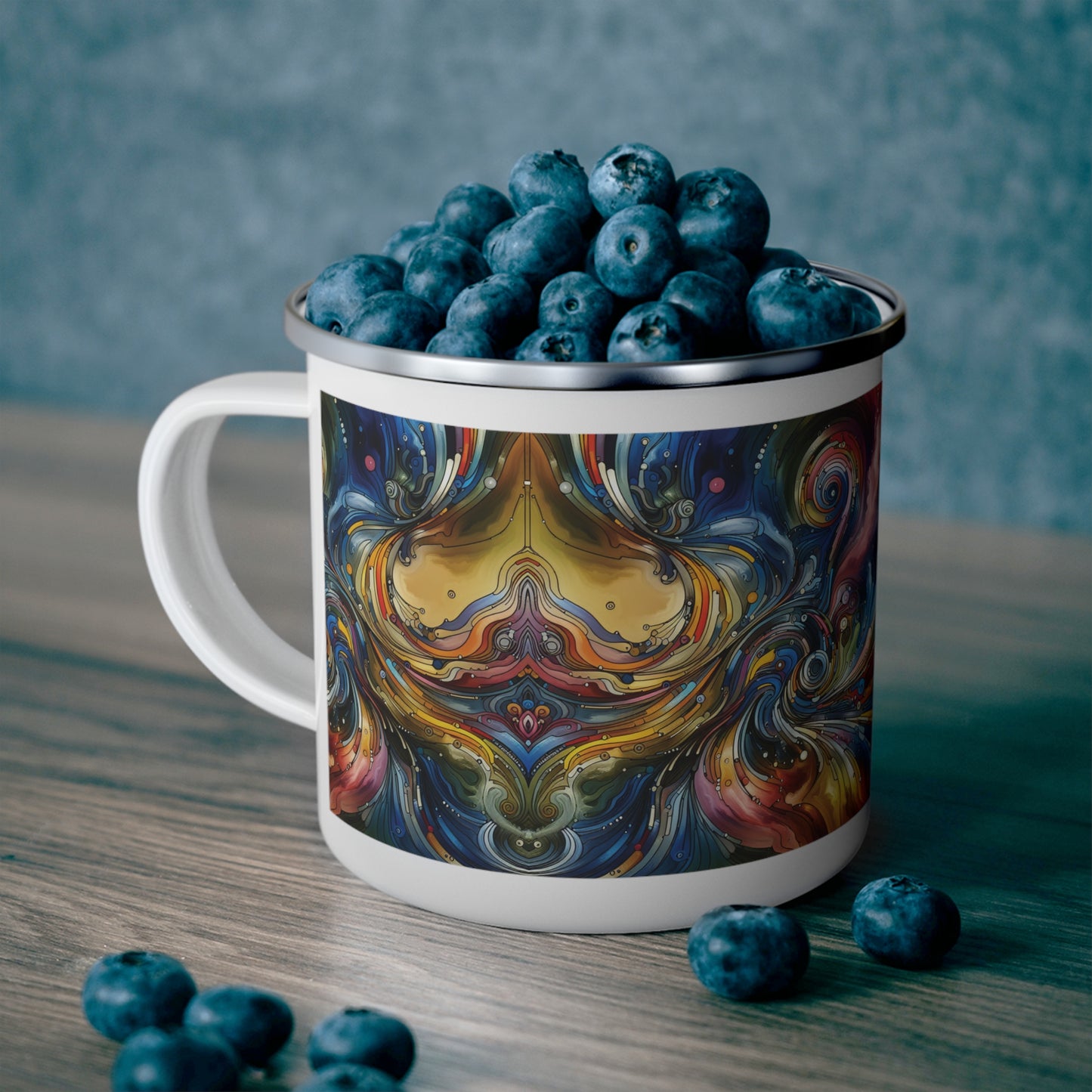 Camping Mug - Energetic Waves