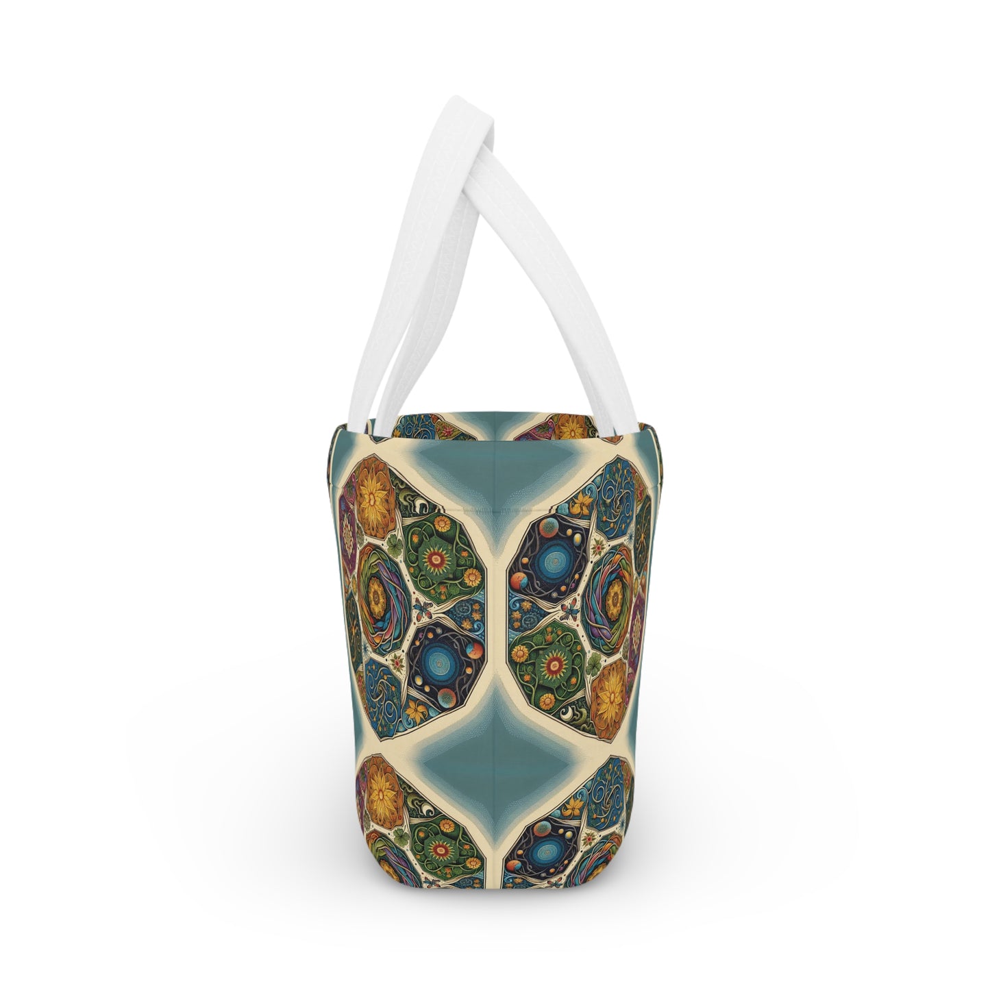 Floral Lunch Bag - Stylish Insulated Tote for Work & Picnics