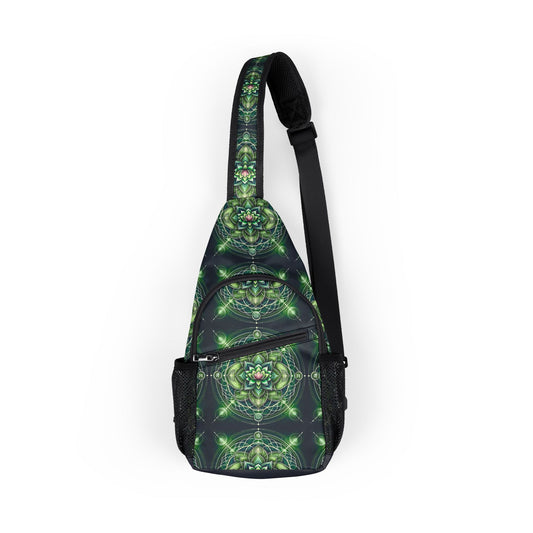 Heart Chakra Design Chest Bag