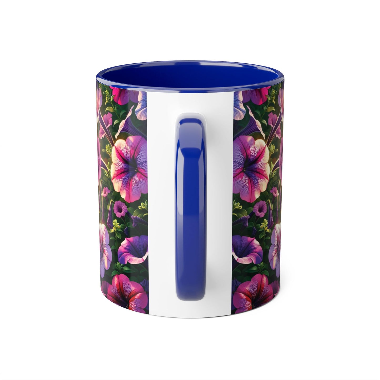 Colorful Floral Accent Mug - Perfect for Garden Lovers, Mother's Day, Birthdays, Coffee & Tea Enthusiasts, Unique Gift Idea