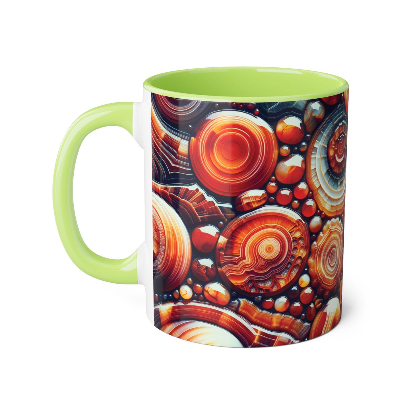 Mug - Carnelian Design Accent Mug, 11oz