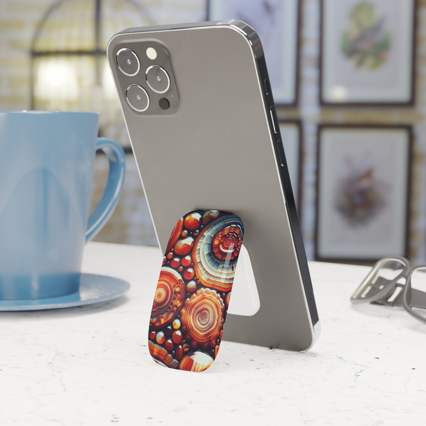 Phone Grip - Carnelian Inspired Design