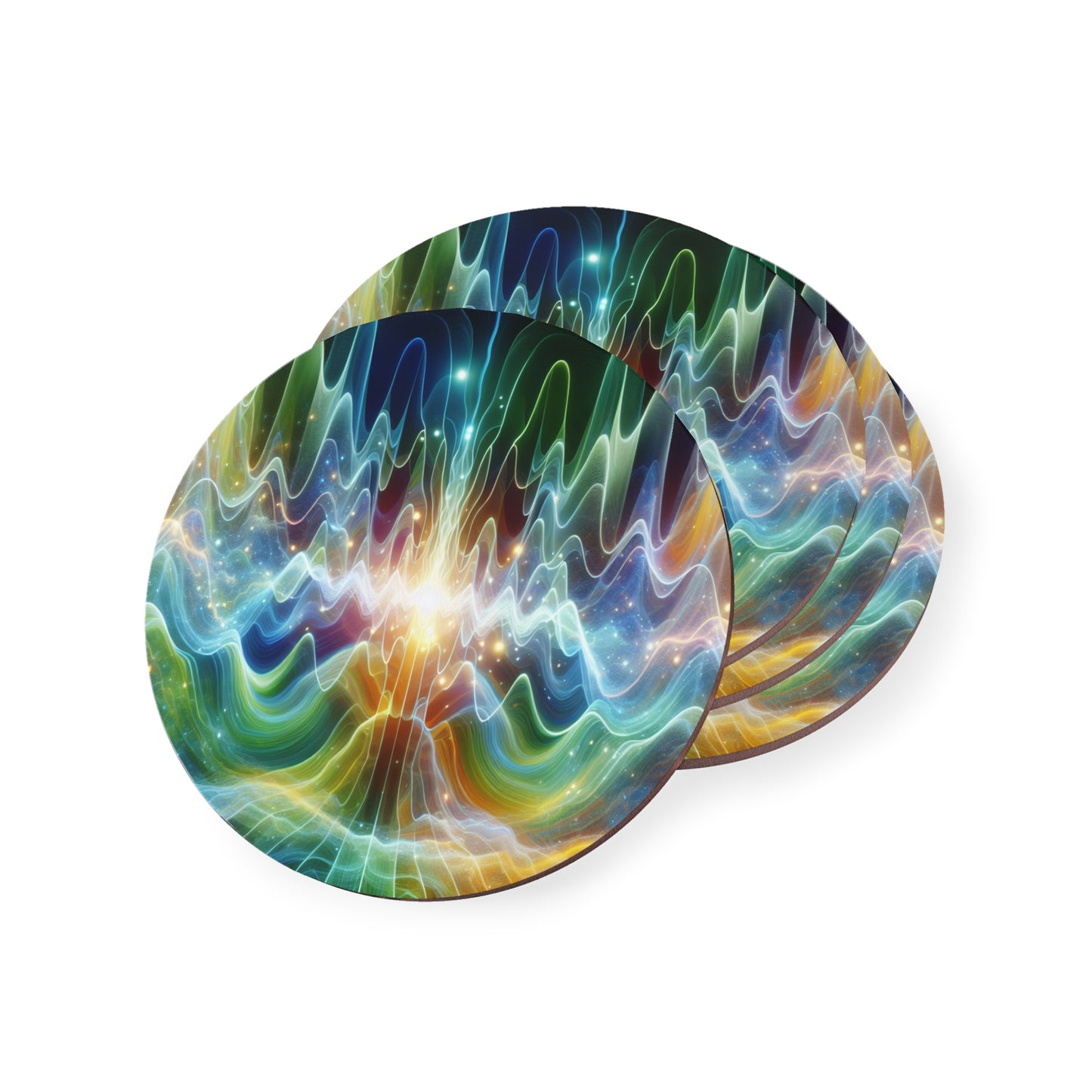 Coasters - Frequency Waves Design