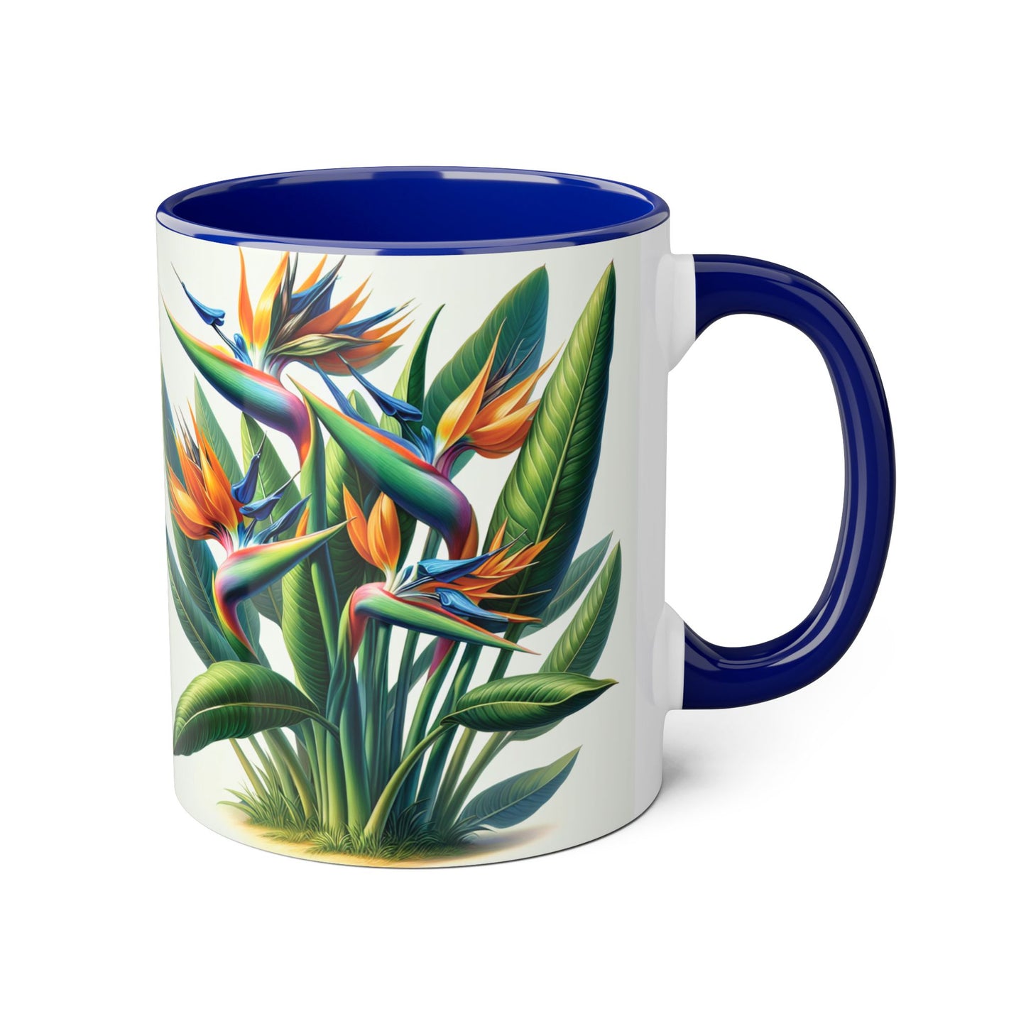 Bird of Paradise Plant Gift, Coffee Cup, Tea Mug, Botanical Kitchen Decor, Nature Lover, Housewarming Present, Tropical Vibes