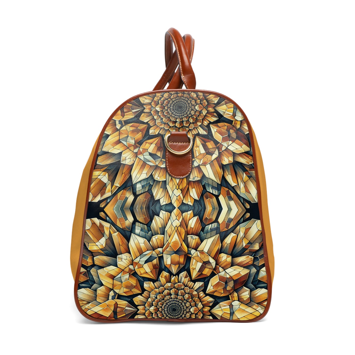 Waterproof Travel Bag - Citrine Geometric