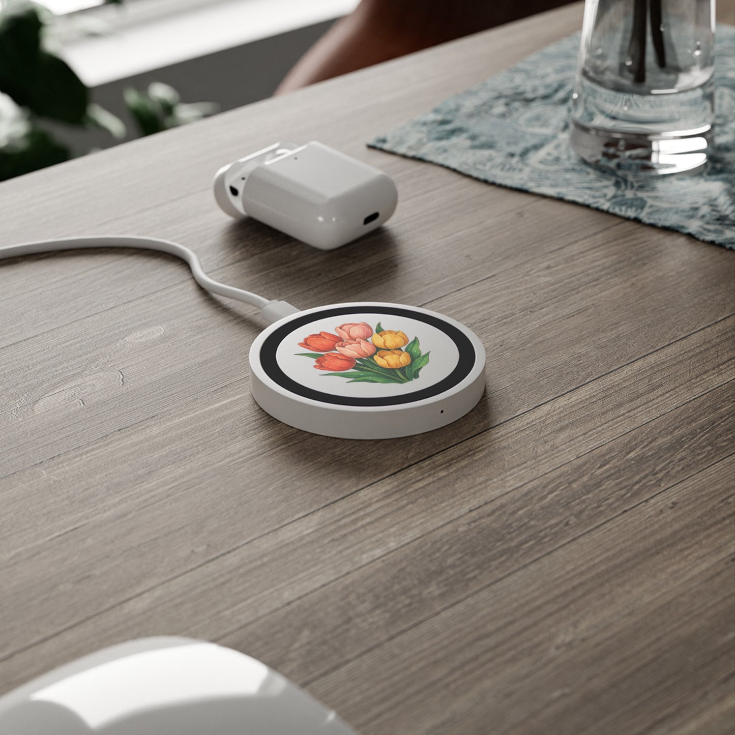 Wireless Charging Pad: Tulip Bundle Design