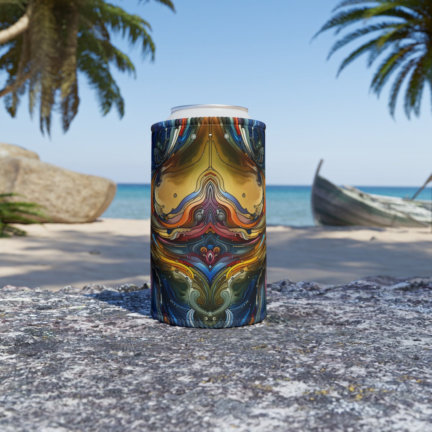Stubby Cooler - Energetic Waves Design