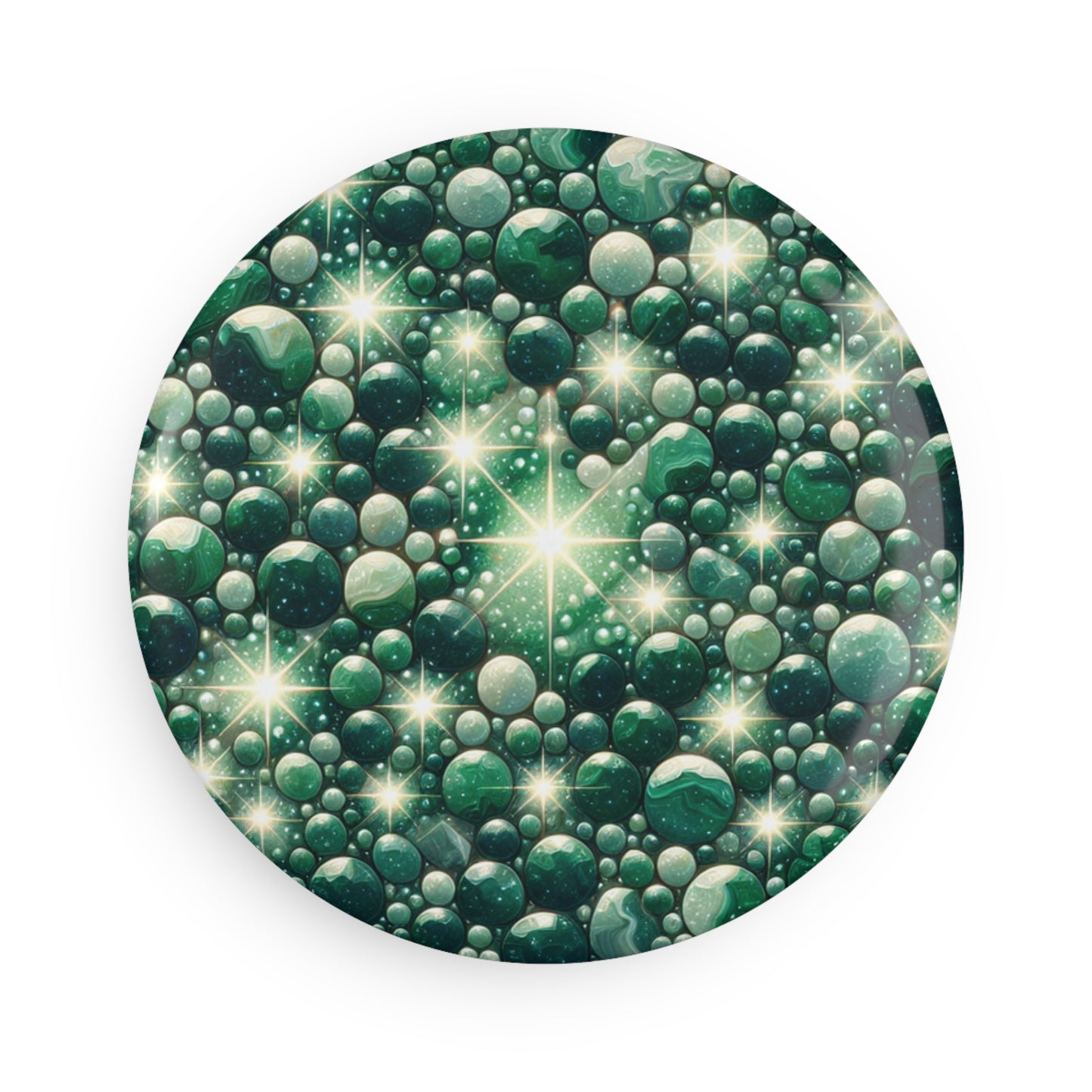 Sparkling Aventurine Button Magnets, Round Refrigerator Magnets, Home Decor, Gift for Her, Party Favors, Creative Organization
