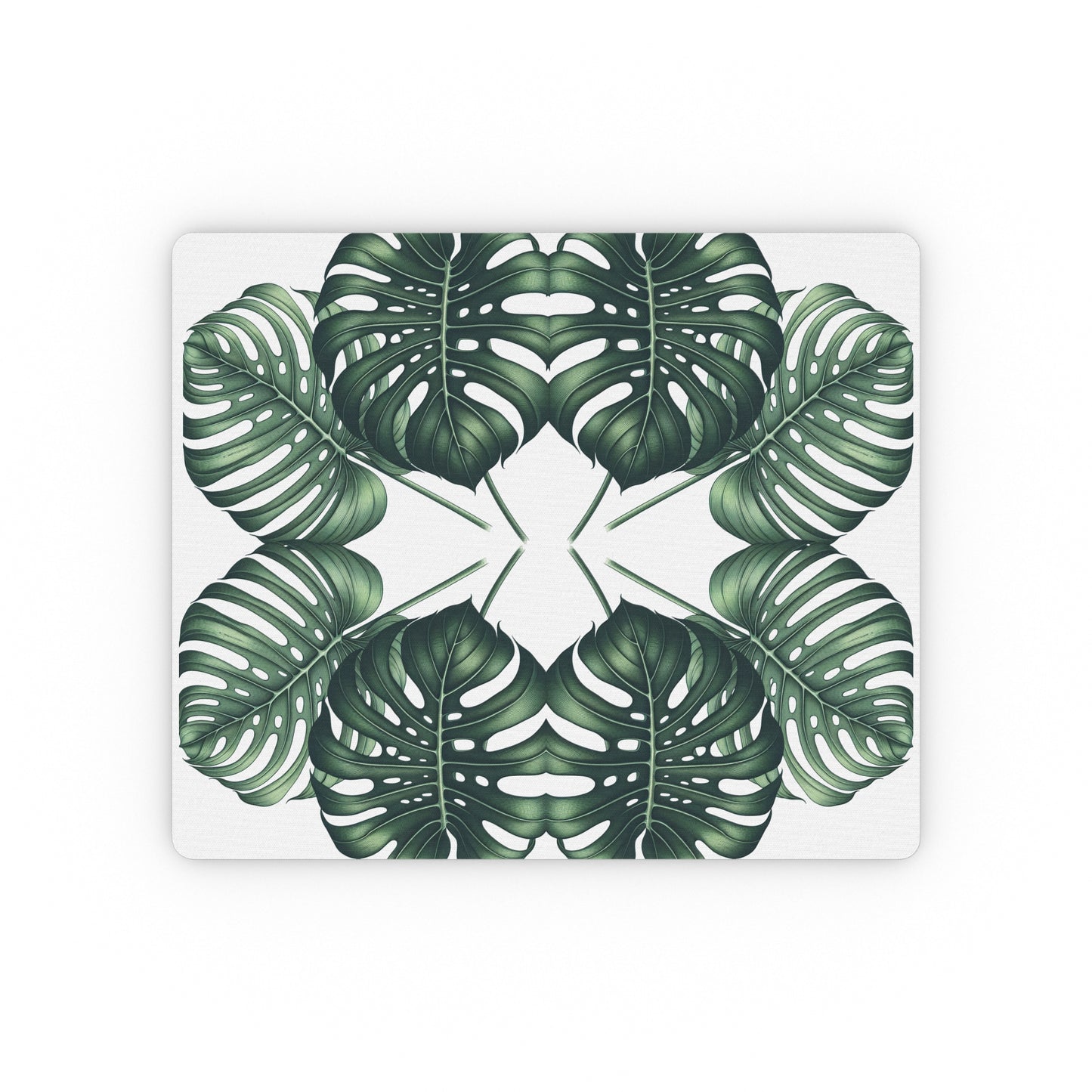 Mouse Pad - Monstera Leaves Design