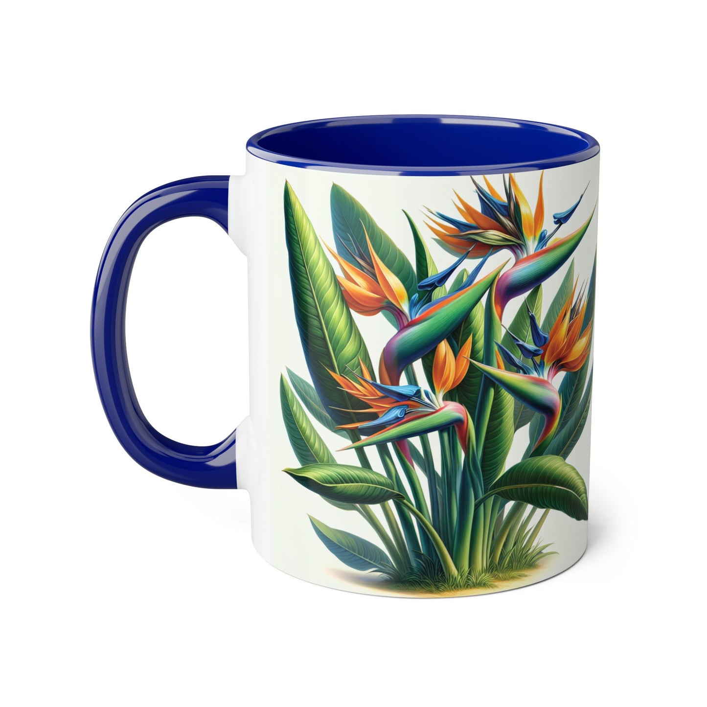 Bird of Paradise Plant Gift, Coffee Cup, Tea Mug, Botanical Kitchen Decor, Nature Lover, Housewarming Present, Tropical Vibes