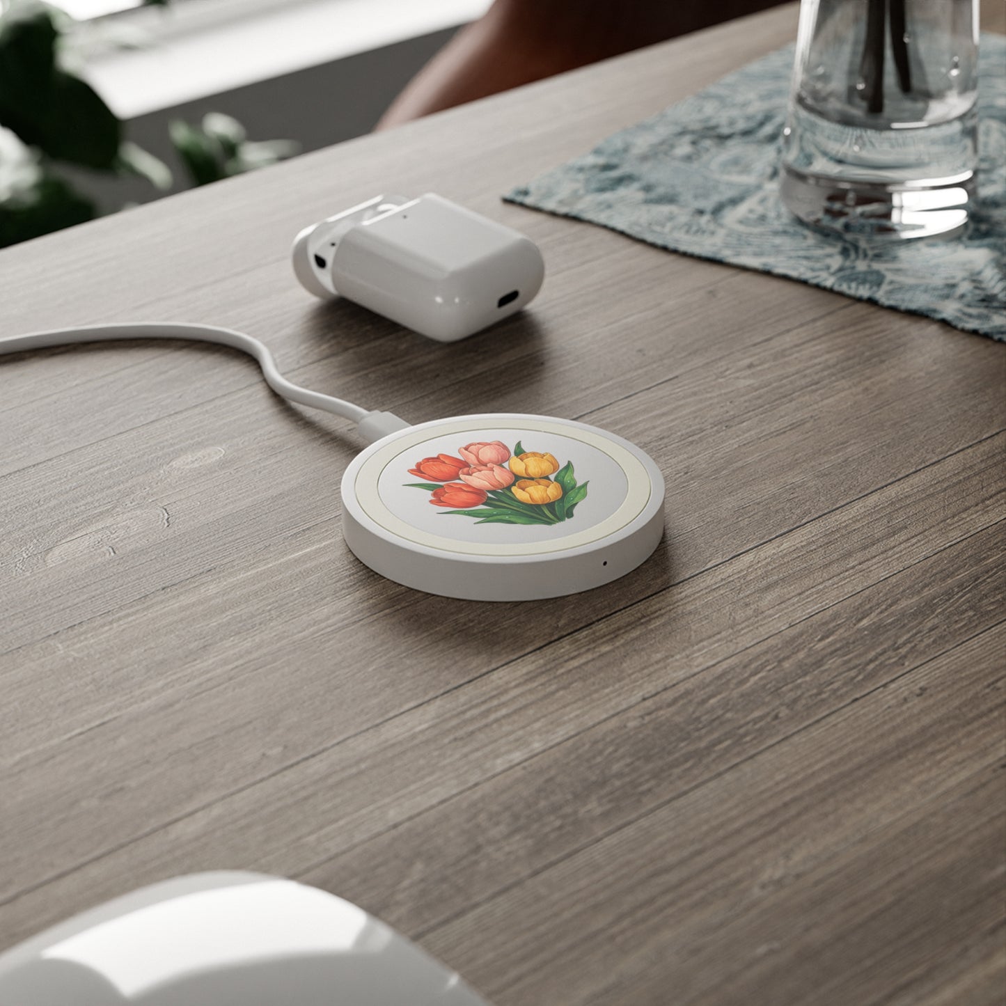 Wireless Charging Pad: Tulip Bundle Design