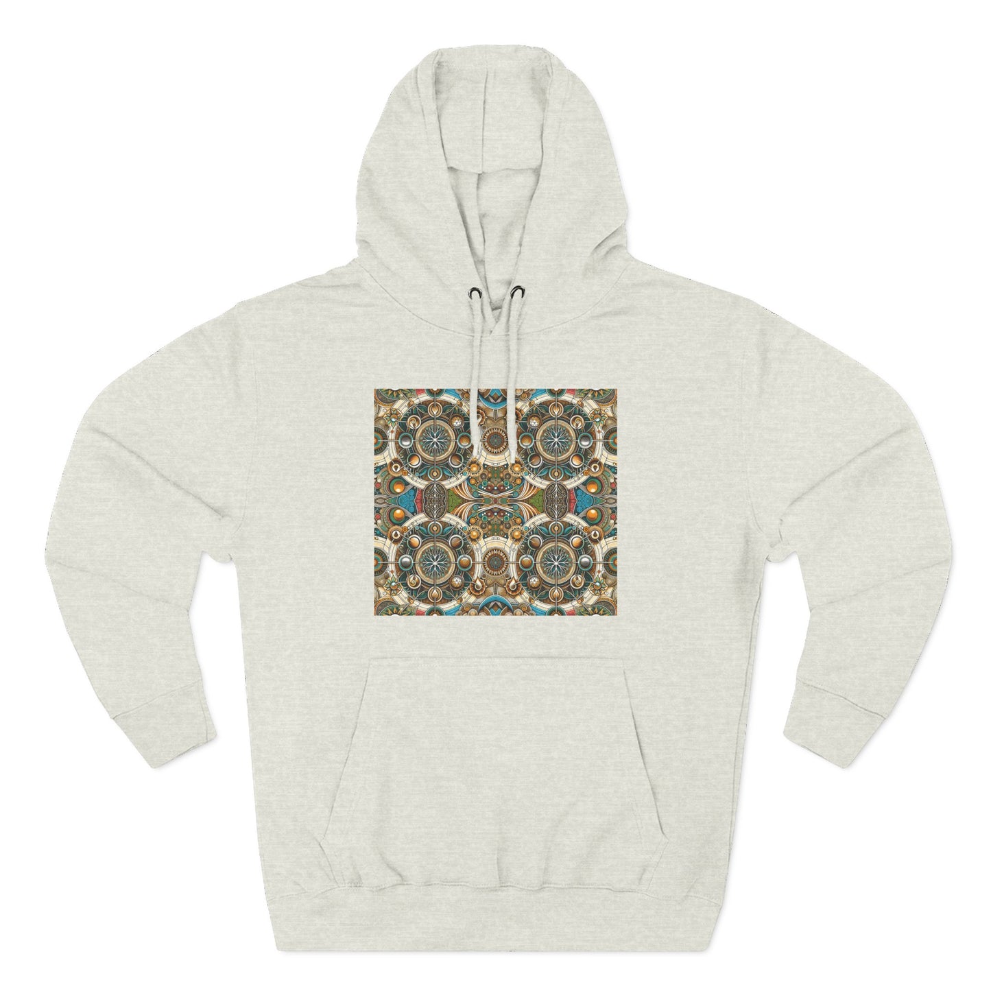 Fleece Hoodie - Symbol of Life Design
