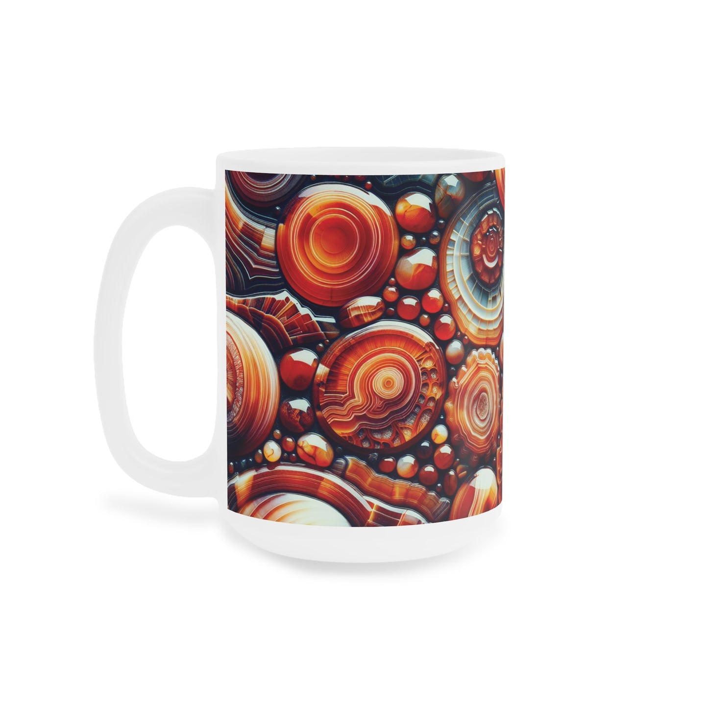 Ceramic Mug - Carnelian Design