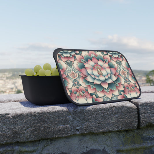 Bento Box - Lotus flower design