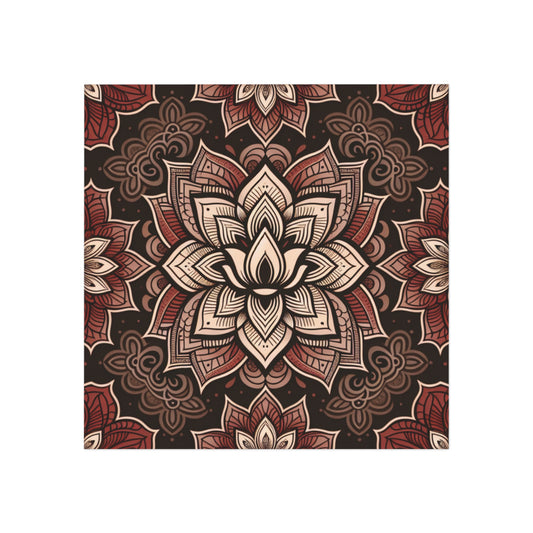 Square Magnet - Root Chakra Design