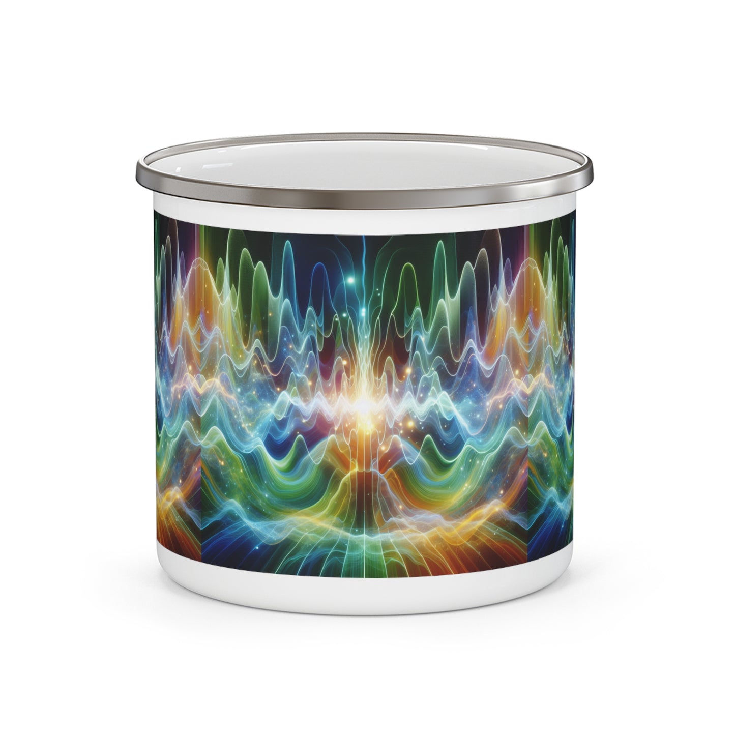 Camping Mug - Frequency Waves Design
