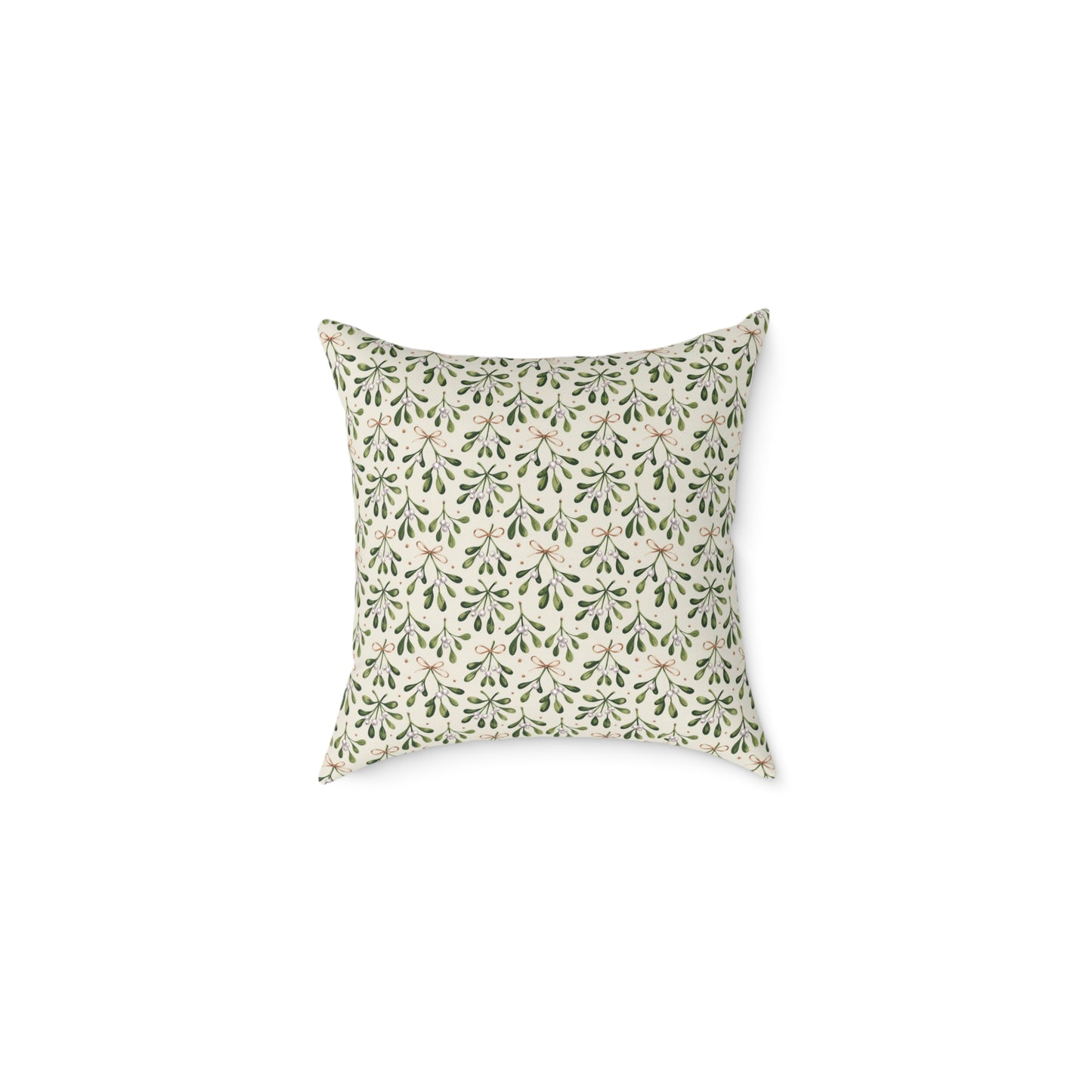 Holiday Pillow - Mistletoe design