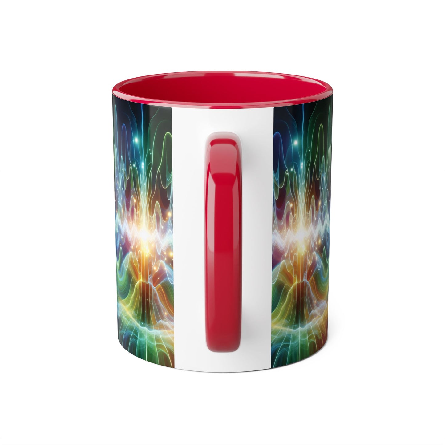 Frequency Waves Mug, Unique Kitchen Decor, Gift for Music Lover, Sound Wave Design, Office Tea Mug