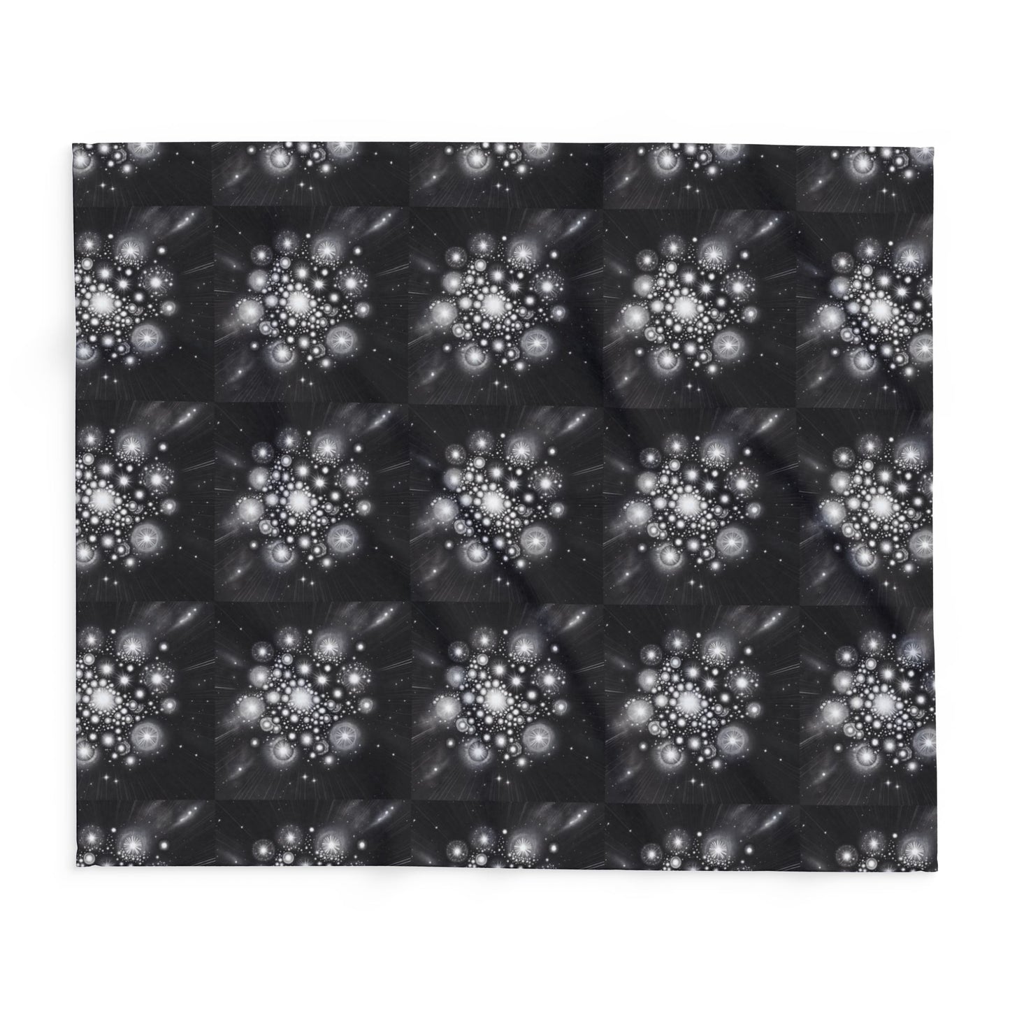 Fleece Blanket - Star Cluster Design
