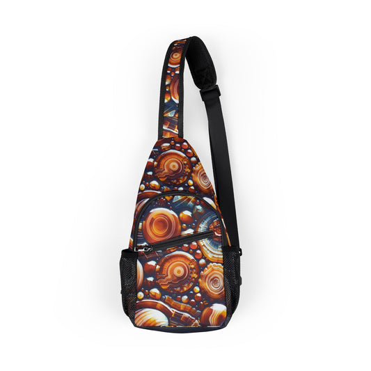 Carnelian Design Chest Bag