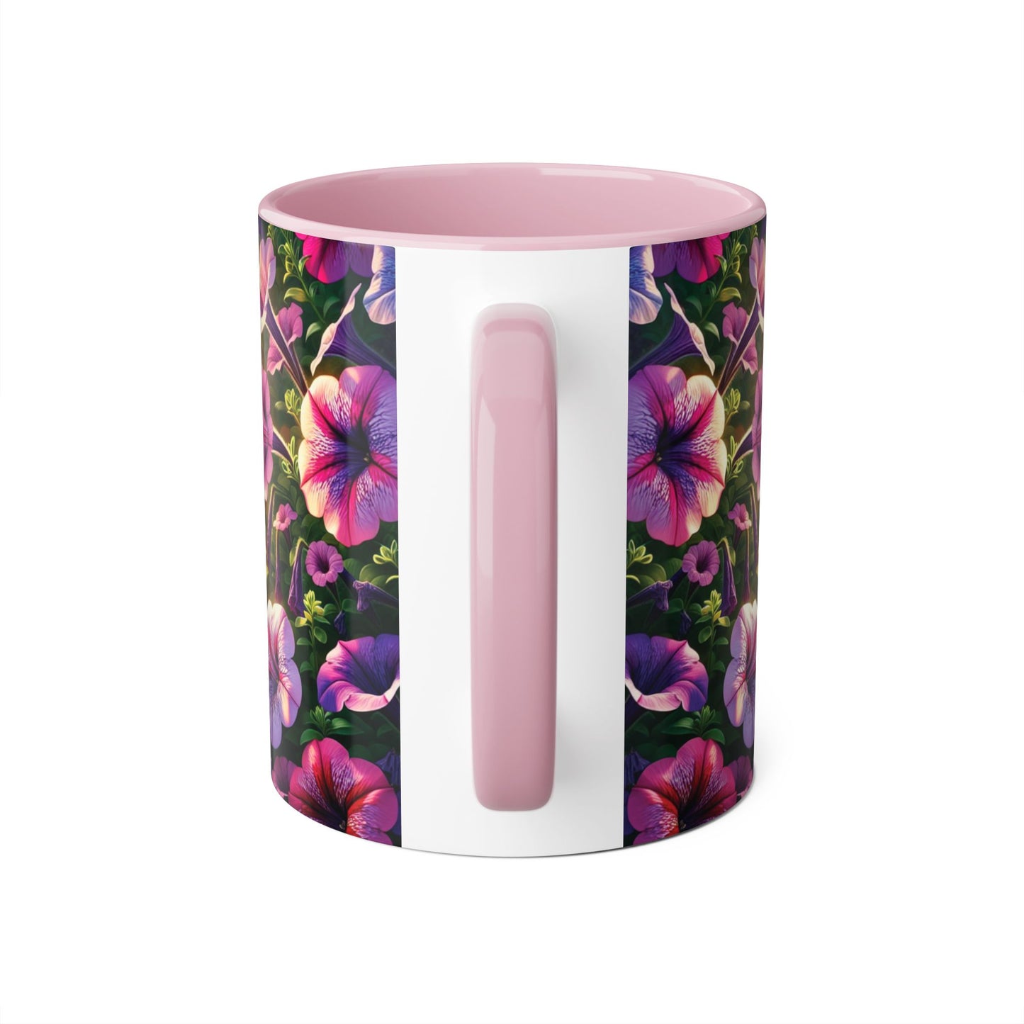 Colorful Floral Accent Mug - Perfect for Garden Lovers, Mother's Day, Birthdays, Coffee & Tea Enthusiasts, Unique Gift Idea