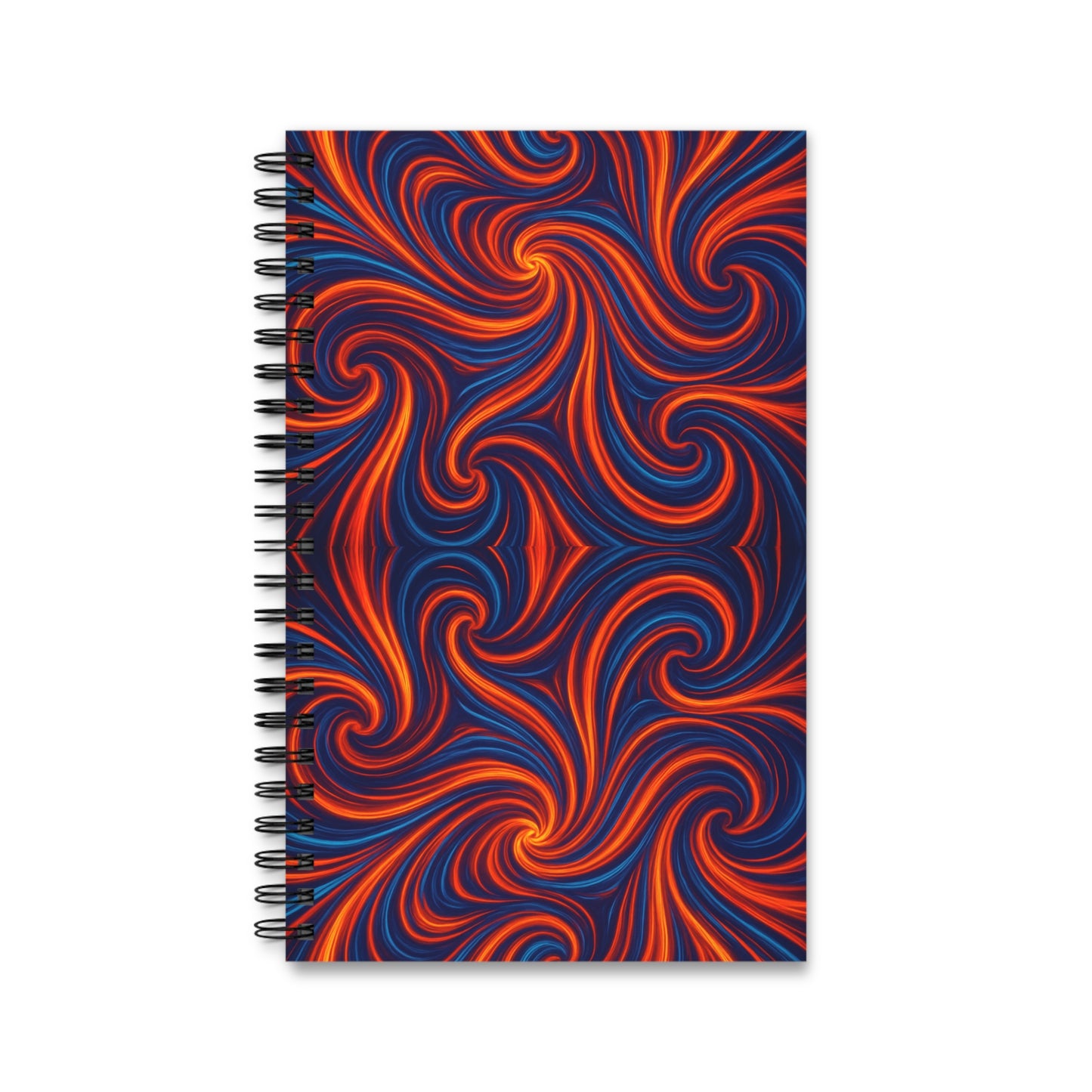 Spiral Journal - Vibrant Swirl Design