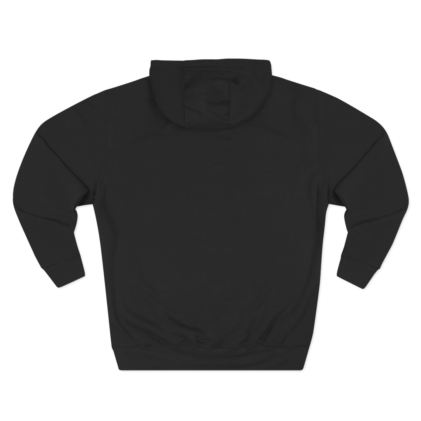 Nature-Inspired Three-Panel Fleece Hoodie for Outdoor Enthusiasts