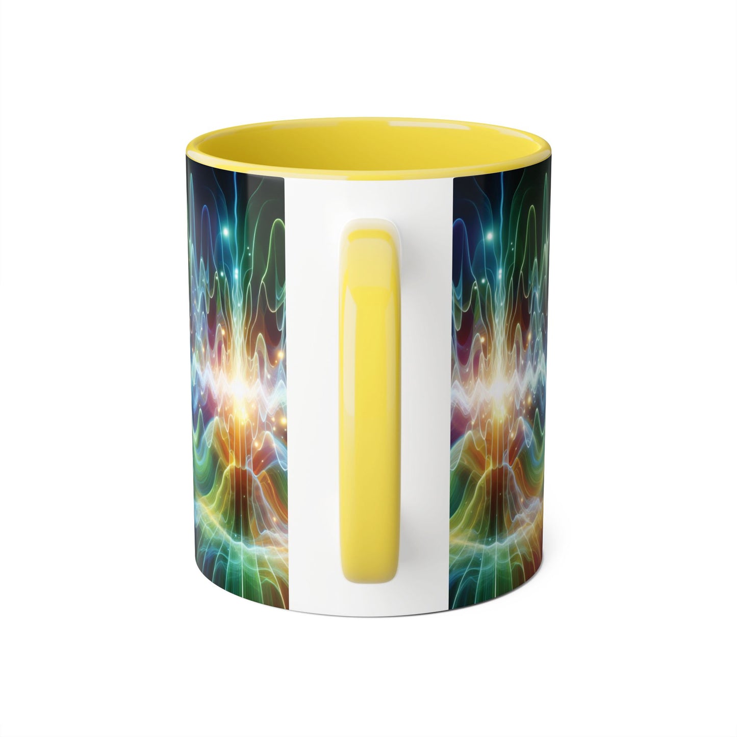 Frequency Waves Mug, Unique Kitchen Decor, Gift for Music Lover, Sound Wave Design, Office Tea Mug