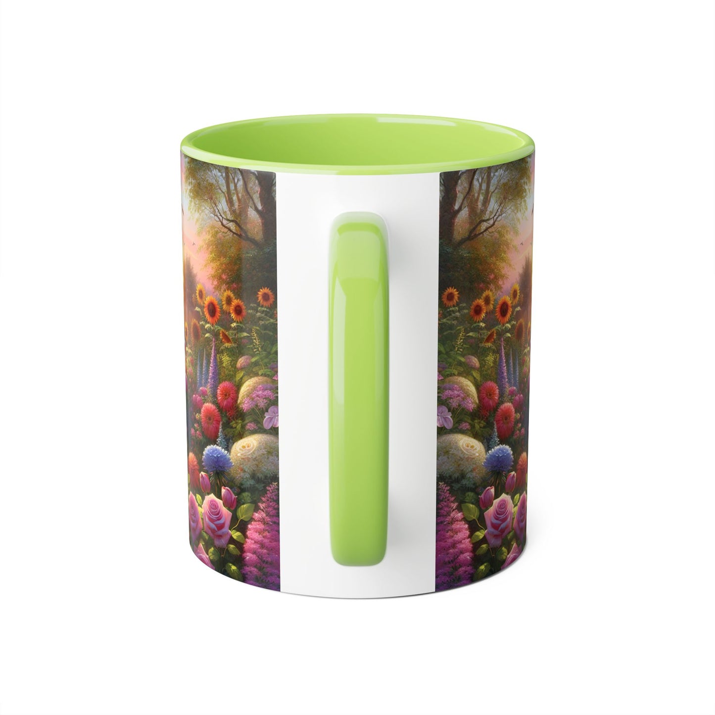 Whimsical Dragonfly Accent Mug, Colorful Nature Coffee Cup, Garden Lover Gift, Outdoor Enthusiast Ceramic, Perfect for Spring