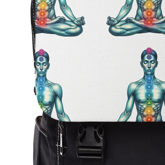 Chakra Meditation Design Shoulder Backpack