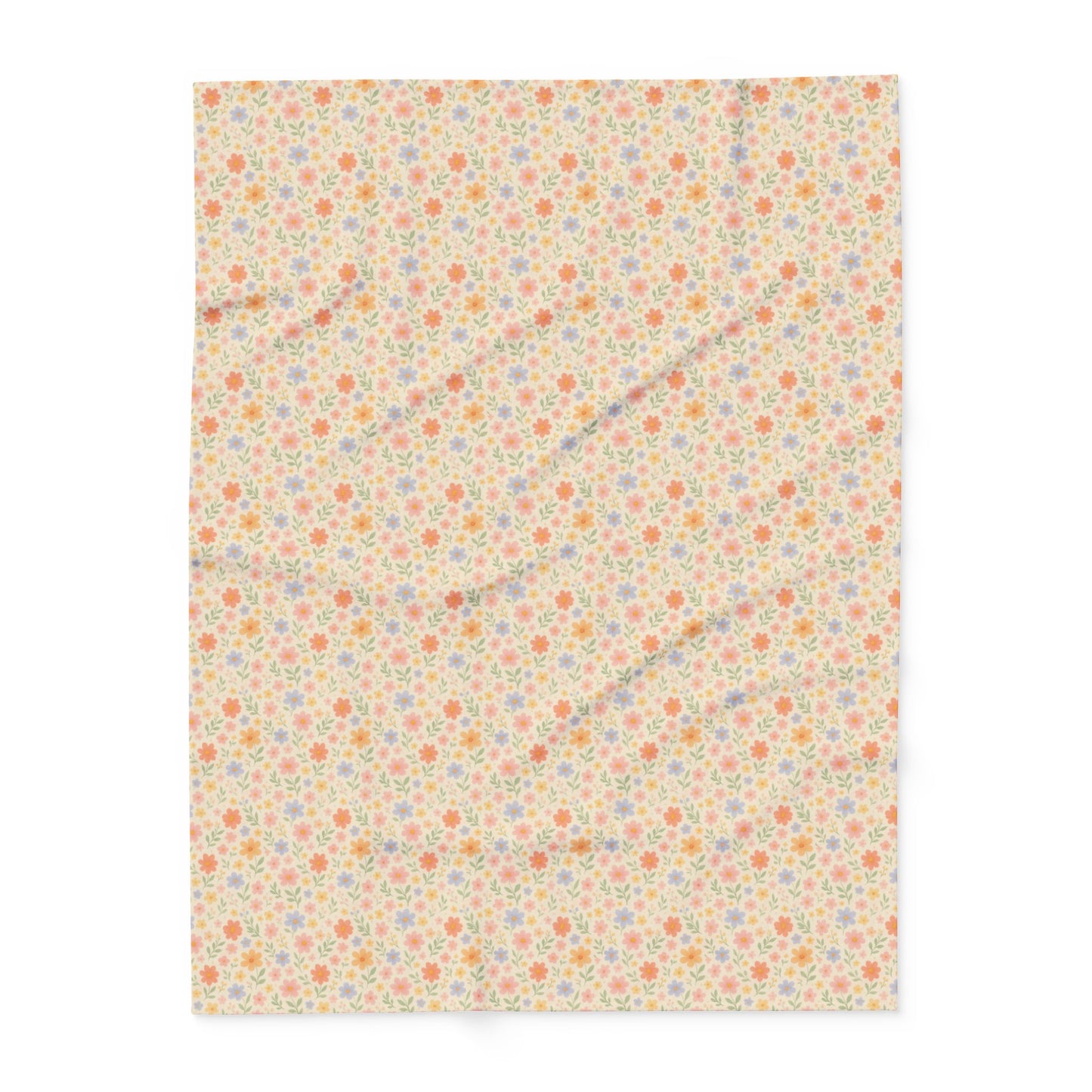 Arctic Fleece Blanket — Cute Floral Cozy Throw