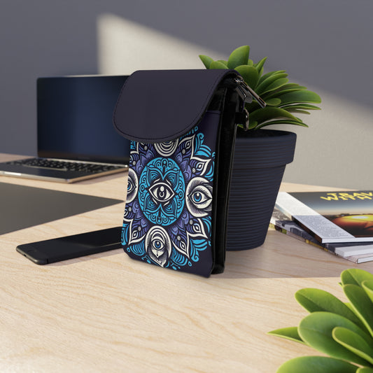 Phone Wallet - Third Eye Chakra Design