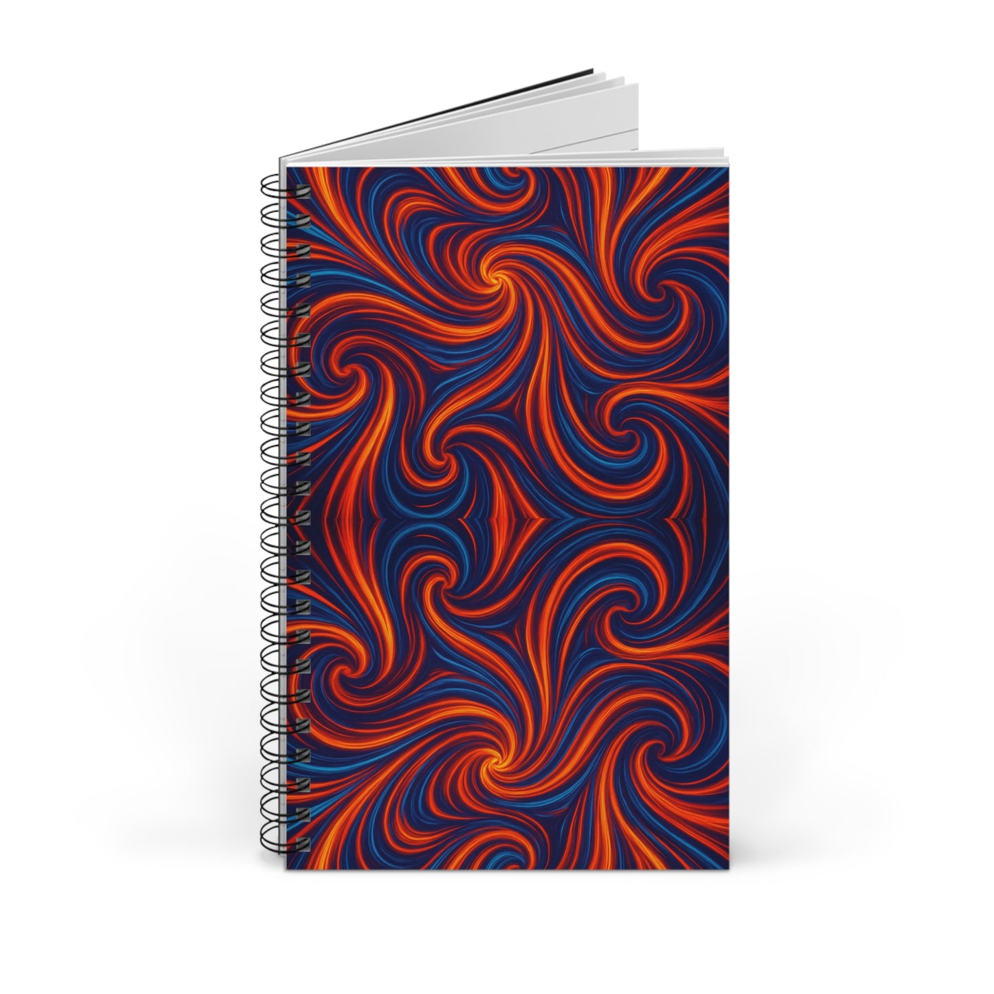 Spiral Journal - Vibrant Swirl Design
