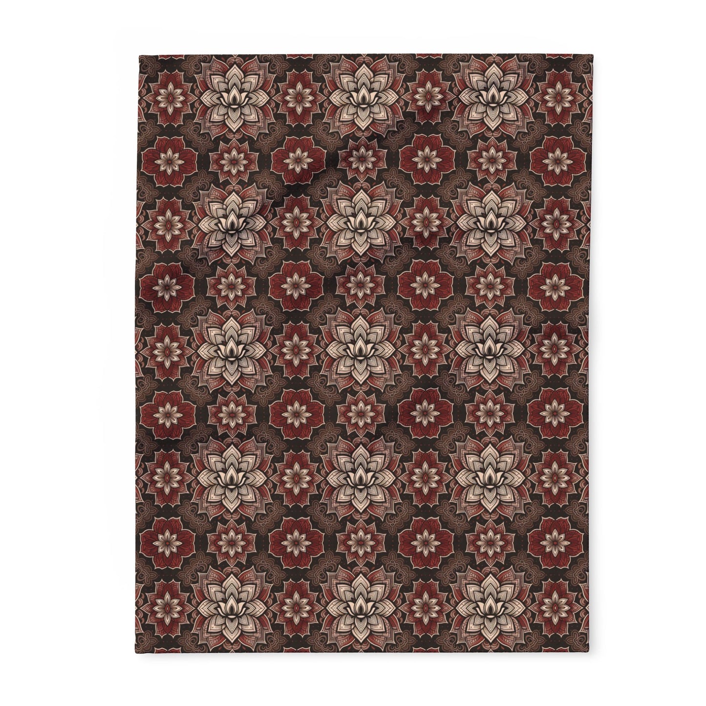 Fleece Blanket with Root Chakra Design