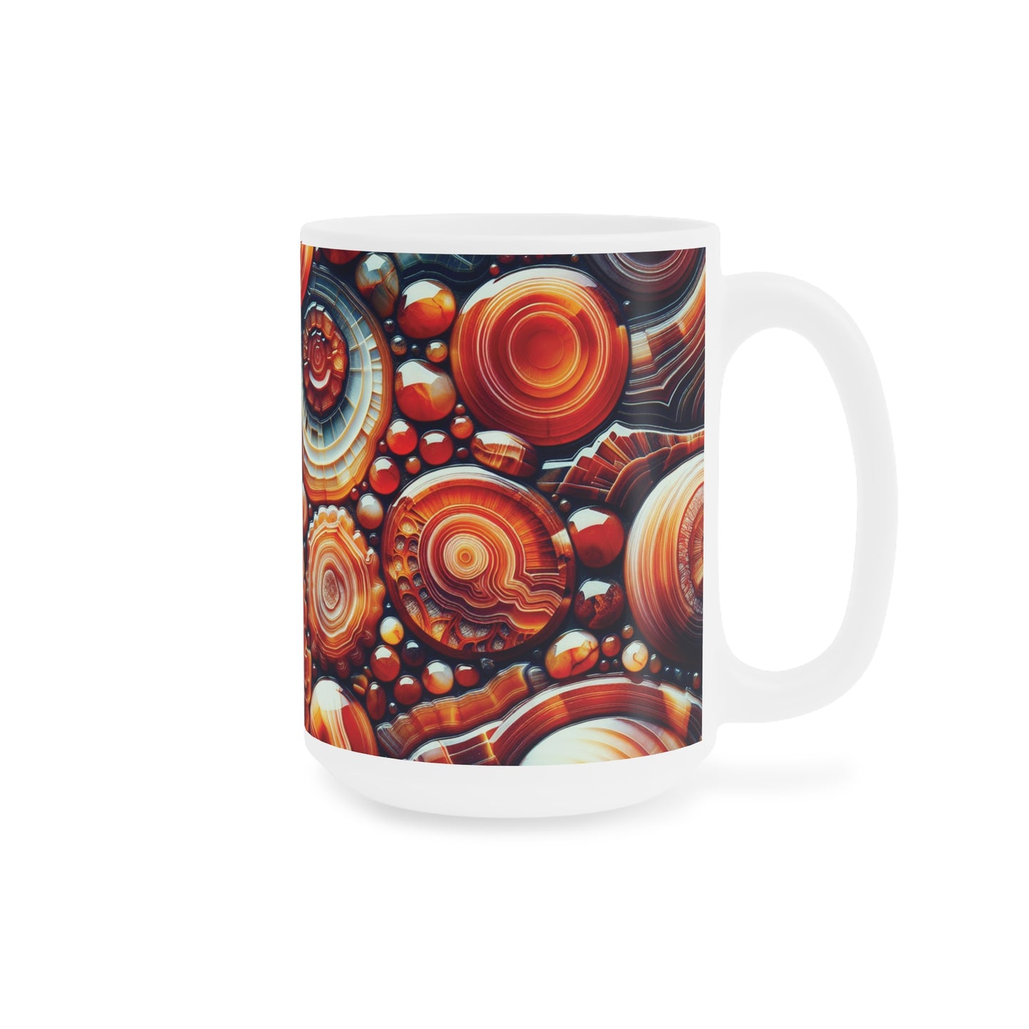 Ceramic Mug - Carnelian Design