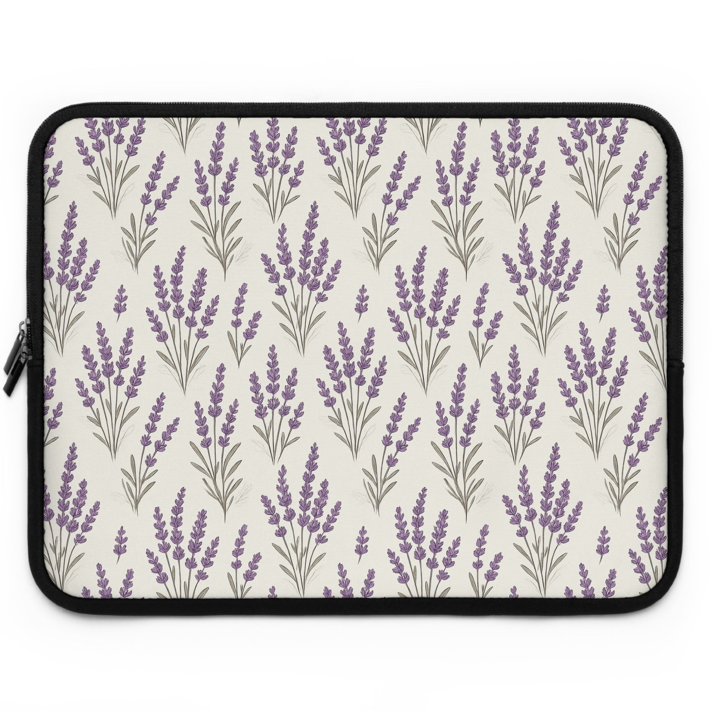 Laptop Sleeve: Lavender Design