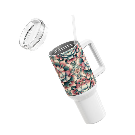 40oz Tumbler - Lotus Flower Insulated Drinkware