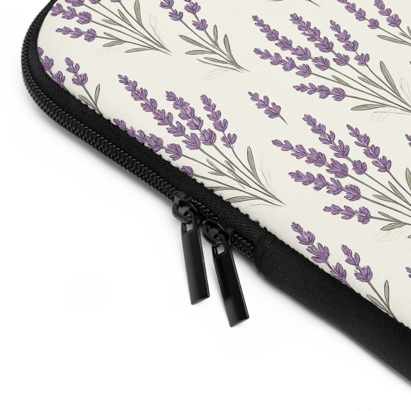 Laptop Sleeve: Lavender Design