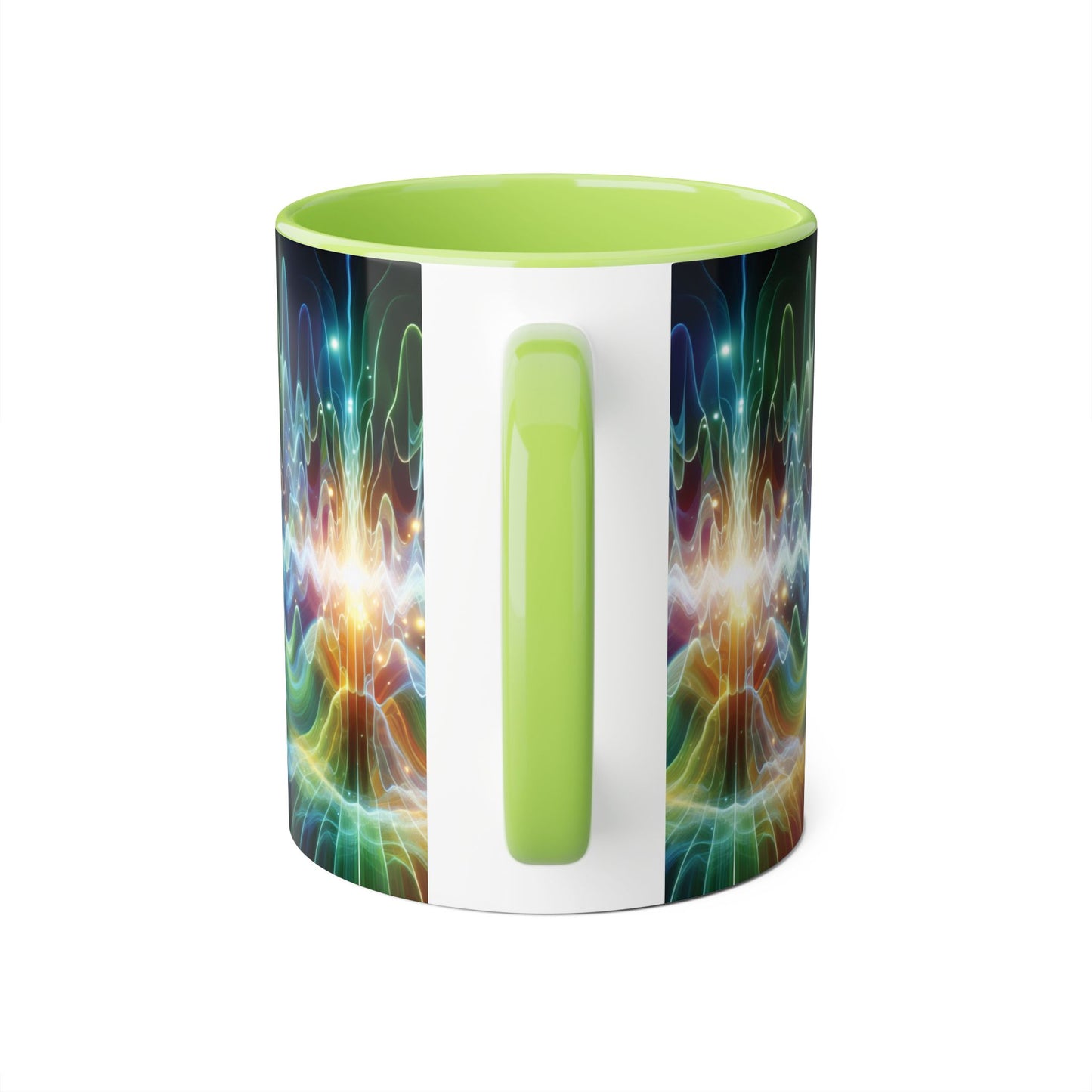 Frequency Waves Mug, Unique Kitchen Decor, Gift for Music Lover, Sound Wave Design, Office Tea Mug