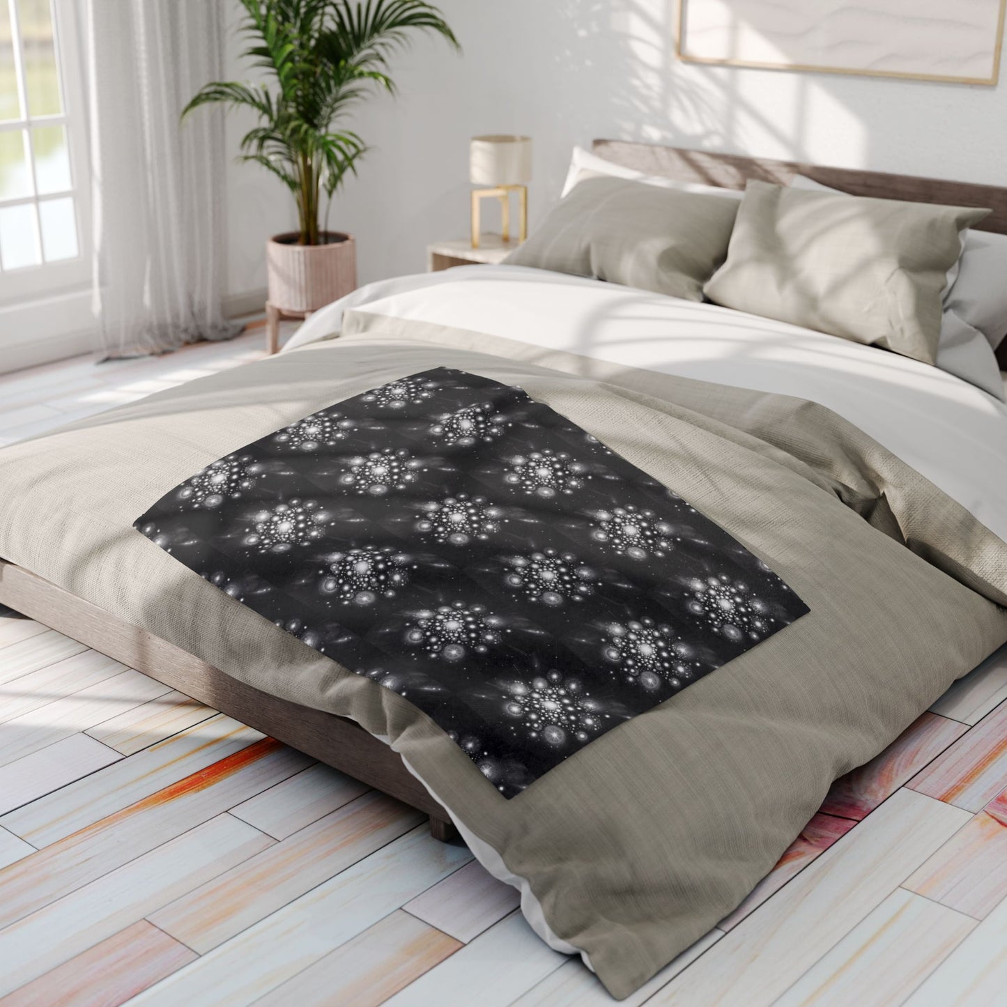 Fleece Blanket - Star Cluster Design