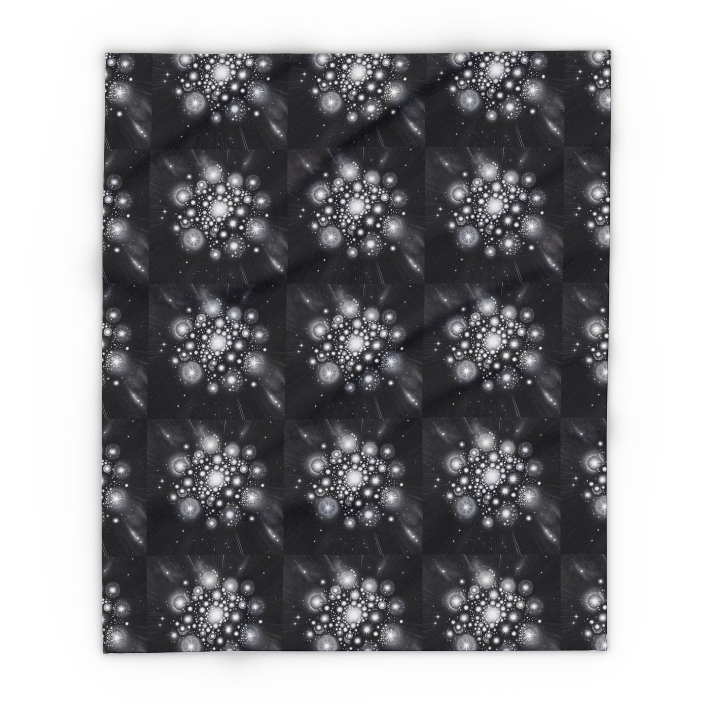 Fleece Blanket - Star Cluster Design
