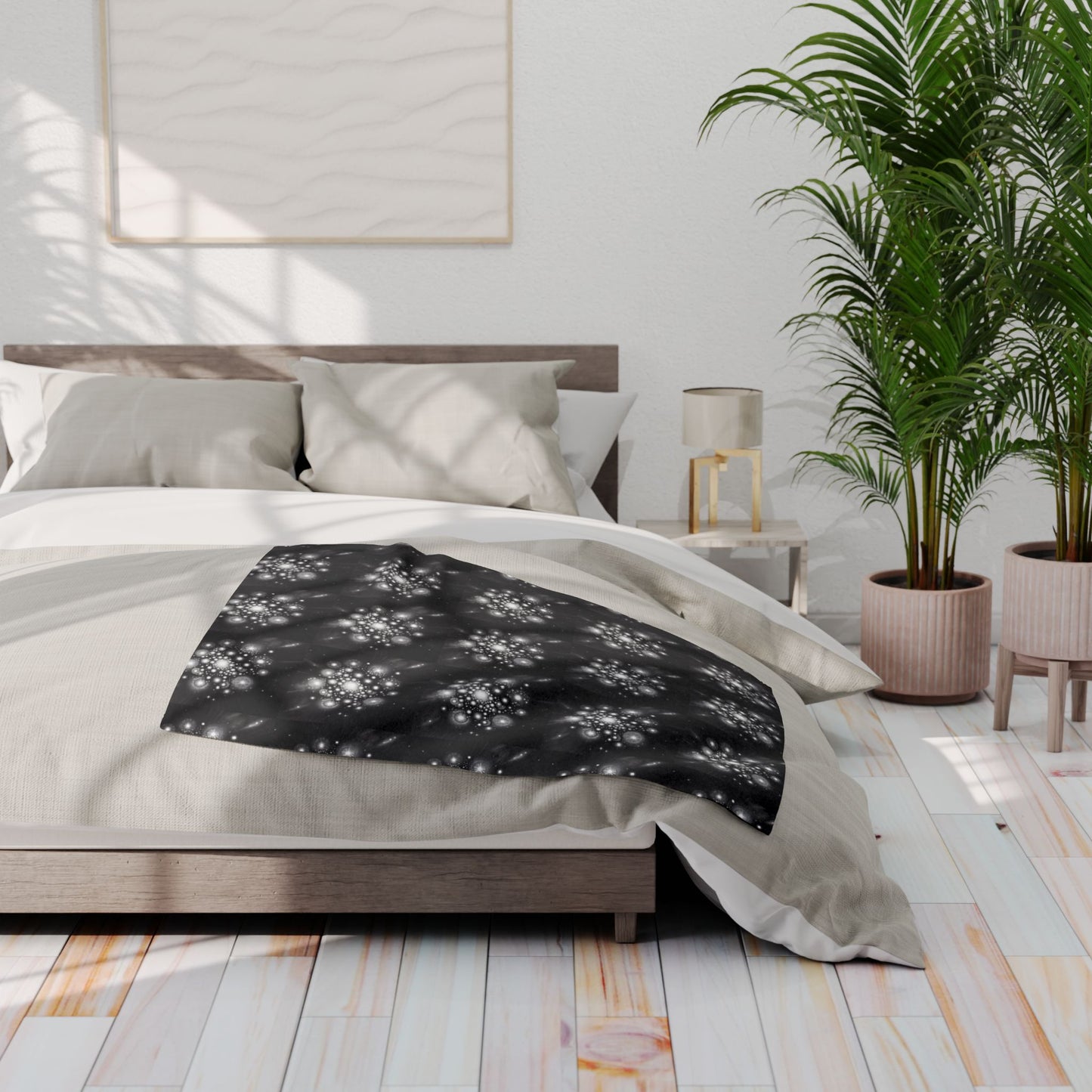 Fleece Blanket - Star Cluster Design